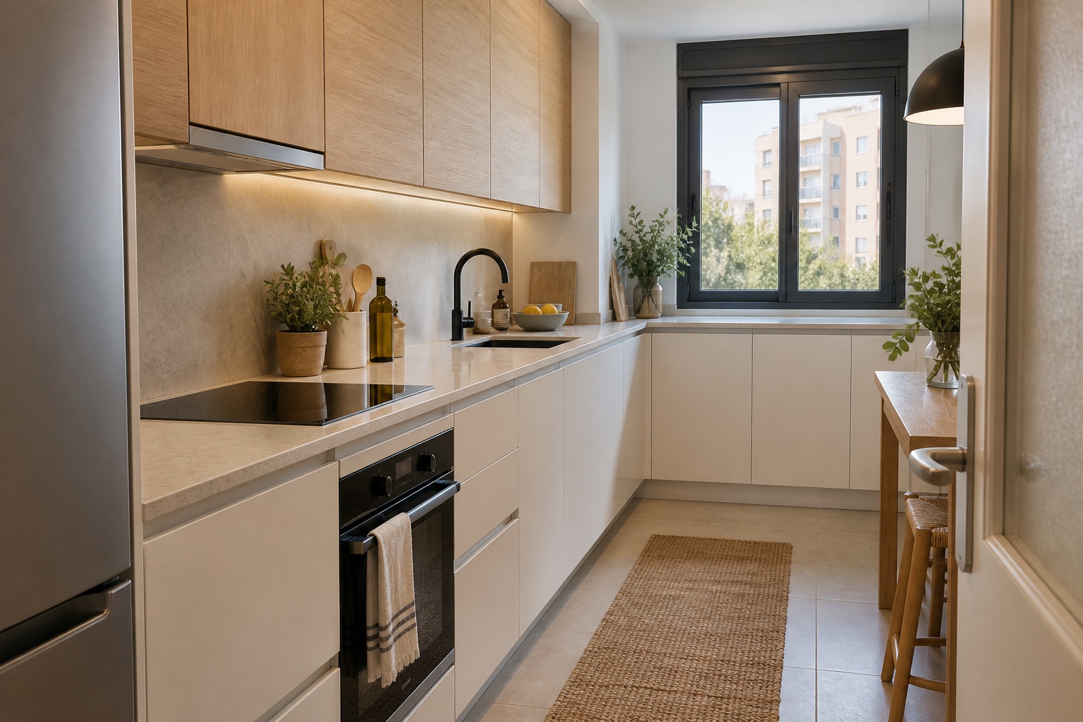 Inspiración de cocina contemporánea para planificar una reforma